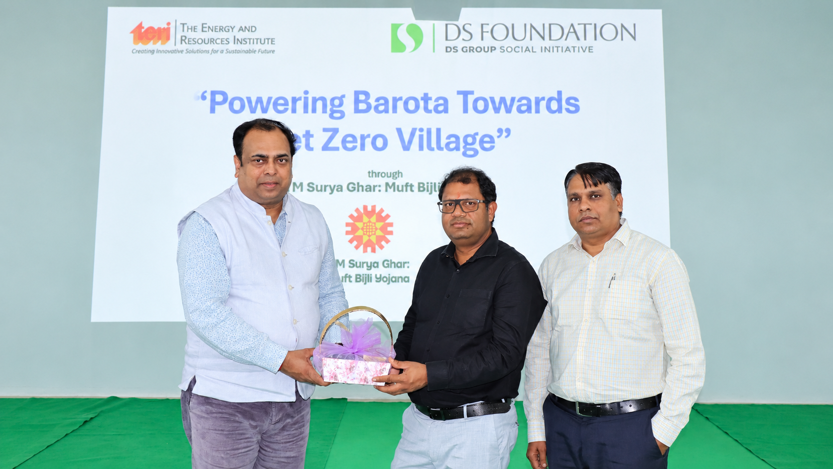 DS Group, TERI Partner to Make Barota a Net-Zero Village